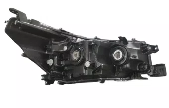 Farol Toyota Hilux 2021 ate 2025 Lado Esquerdo sem Led Mascara Negra