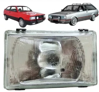 Farol Volksvagen Gol / Parati / Saveiro / Voyage Lado Esquerdo 1987 At 1990