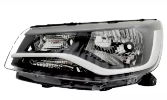 Farol Volkswagen Saveiro Robust G9 2023 at 2025 Friso Cinza Lado Esquerdo