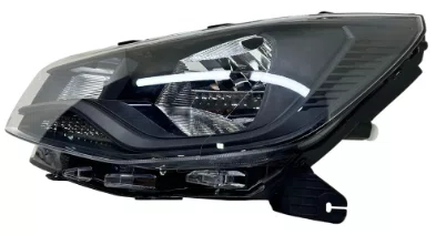 Farol Volkswagen Saveiro Robust G9 2023 at 2025 Friso Preto Lado Esquerdo