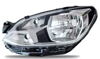 Farol Volkswagen UP Friso Cromado 2017 ate 2021 Lado Esquerdo
