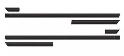 Friso Lateral Fiat Palio 2 Portas 1996 A 2000 PRETO