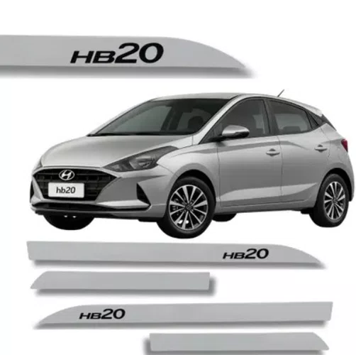 Friso Lateral Modelo Original - Hyundai HB20 (Hatch e Sedan)