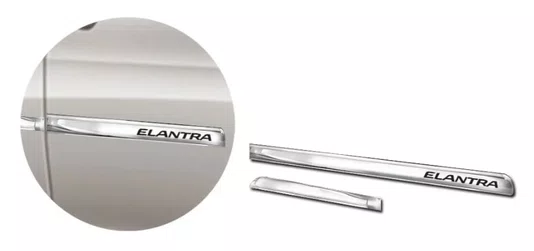 Friso Lateral Personalizado Branco - Hyundai Elantra