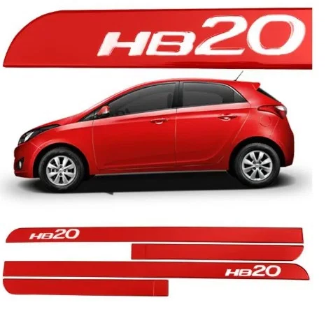 Friso Lateral Personalizado - Hyundai HB20 Sport
