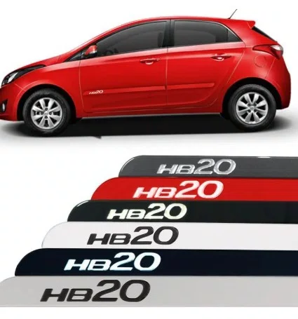 Friso Lateral Personalizado - Hyundai HB20 Sport