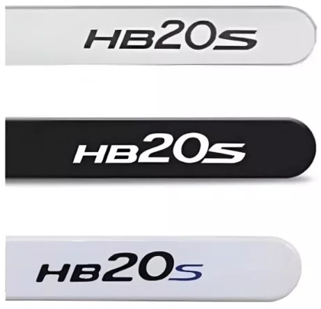 Friso Lateral Personalizado Prata - Hyundai HB20S (Sedan)