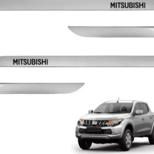 Friso Lateral Personalizado Prata - Linha Mitsubishi
