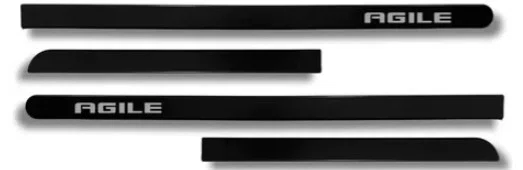 Friso Lateral Personalizado Preto - Chevrolet Agile (2010 a 2014)