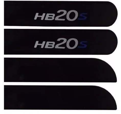 Friso Lateral Personalizado Preto - Hyundai HB20S (Sedan)