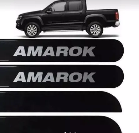 Friso Lateral Personalizado - Volkswagen Amarok (Cabine Dupla)