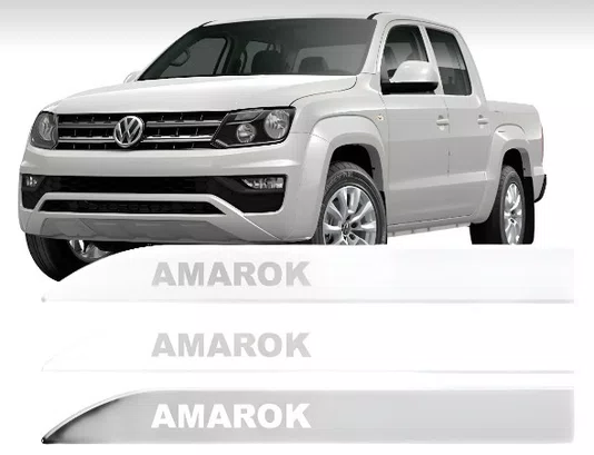 Friso Lateral Personalizado - Volkswagen Amarok (Cabine Dupla)
