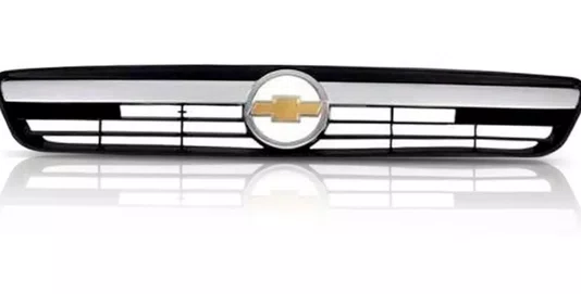Grade do Radiador Chevrolet Corsa e Montana 2007 a 2012 Cinza | Grade Frontal
