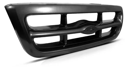 Grade do Radiador Ford Ranger 1998 a 2004 Preta Verso 4x2 | Grade Frontal Padrao Original