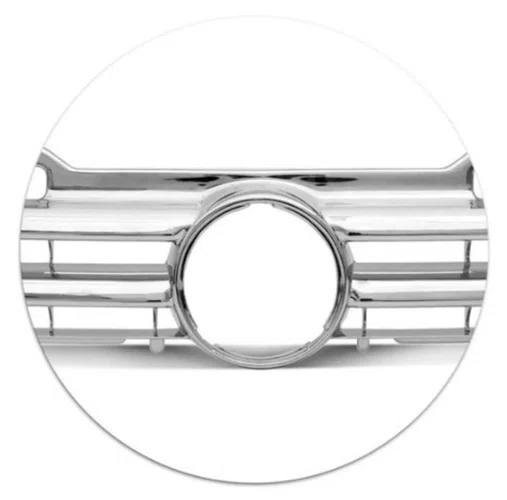 Grade do Radiador Tuning Cromada - Volkswagen Gol G2 "Bola" (1996 a 1999)