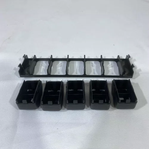 Kit de Botoes Falsos / Tampoes do Painel Central  Volkswagen Gol G2 ("Gol Bola")