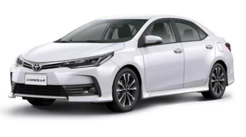 KIT FAROL AUXILIAR COROLLA 2018 A 2019 MOLDURA GRAFITE BOTAO MODELO ORIGINAL