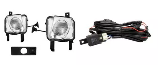 KIT FAROL AUXILIAR CORSA MONTANA MERIVA 2003 A 2011 BOTAO MODELO ORIGINAL