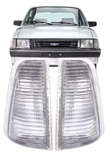 Lanterna Dianteira Cristal Lado Esquerdo Chevette 1983 A 1996
