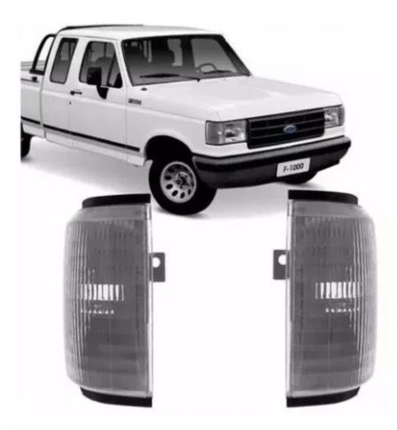 Lanterna Dianteira Fume F1000 Lado Direito 1992 Ate 1997