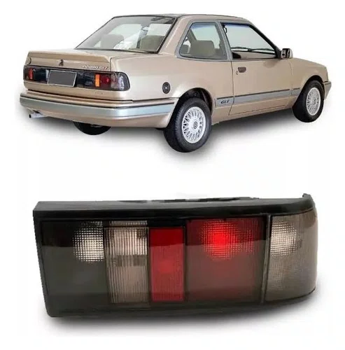 Lanterna Traseira Apollo (Lado Esquerdo / Motorista)  Fume (1990 a 1992)