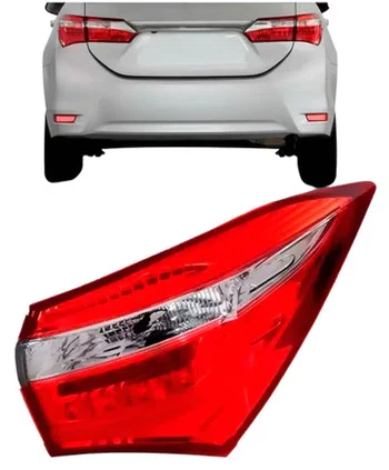 Lanterna Traseira Canto Com Led Lado Direito Toyota Corolla 2014 ate 2017