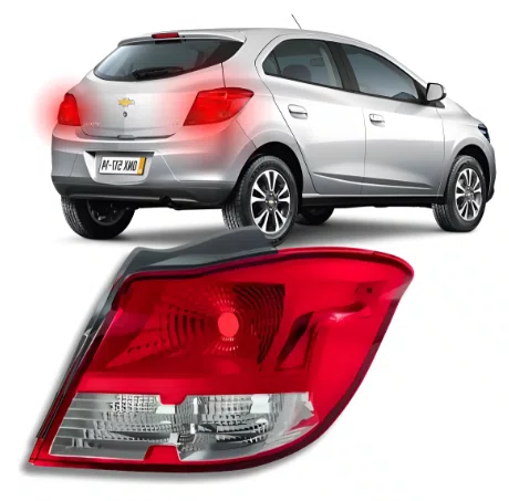 lanterna traseira Chevrolet Onix bicolor lado direito para os modelos de 2012 a 2016