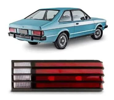 Lanterna Traseira Corcel II 1981 A 1986 Lado Direito