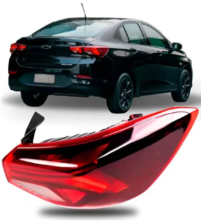 Lanterna Traseira de canto Chevrolet Onix Sedan (onix plus), Lado Direito 2020 a 2025 bicolor.
