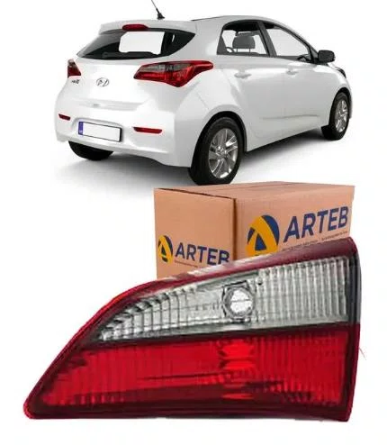 Lanterna Traseira Direita HB20 Hatch Canto 13/18 Fume