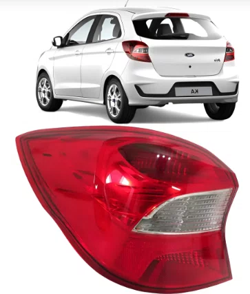 Lanterna Traseira Ford Ka Hatch Bicolor Lado Esquerdo 2019 Ate 2021