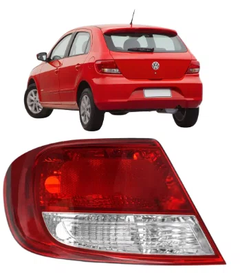 Lanterna Traseira Gol G5 Bicolor Lado Esquerdo 2009 Ate 2012