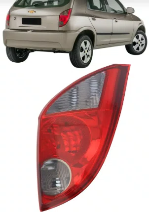 Lanterna Traseira Lado Direito Fume Chevrolet Celta 2006 Ate 2015