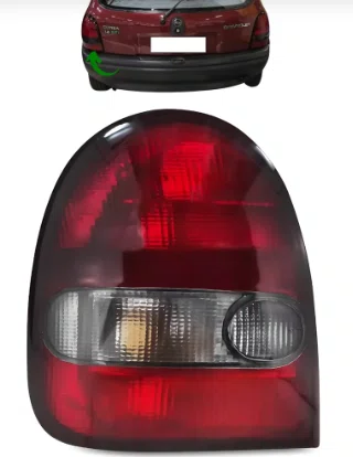Lanterna Traseira Lado Esquerdo Fume Chevrolet Corsa 2 Portas 1994 Ate 1999