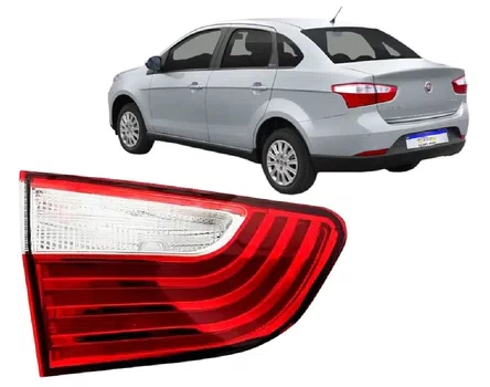 Lanterna Traseira Mala Lado Esquerdo Fiat Grand Siena 2012 Ate 2016
