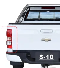 Lanterna Traseira S10 LT Sem Led Lado Esquerdo 2012 Ate 2020
