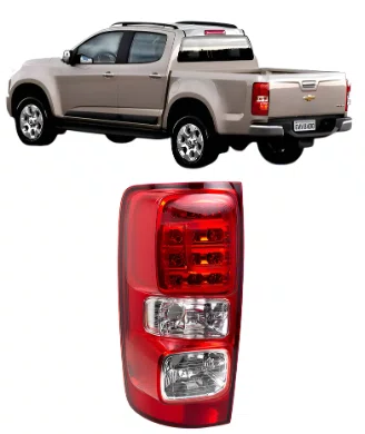 Lanterna Traseira S10 LTZ Com Led Lado Esquerdo 2012 Ate 2020
