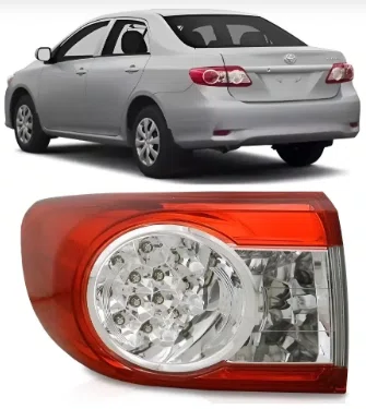 Lanterna Traseira Toyota Corolla Canto Com Led Lado Esquerdo 2012 Ate 2014
