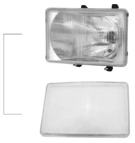 Lente (Vidro) do Farol Principal | Ford Corcel II (1978 a 1984) | Lado Direito
