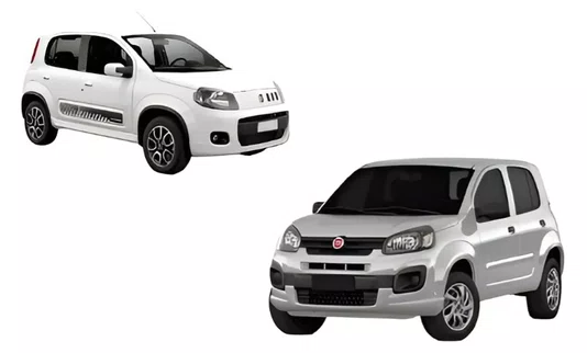 Maquina de Vidro Dianteira Esquerda - Fiat Novo Uno G2 4 Portas (2010 a 2021)