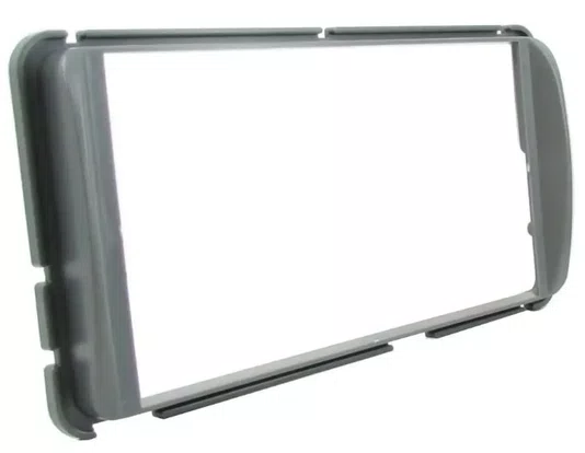 Moldura do Painel do Radio Cinza com Porta Objetos Toyota Etios