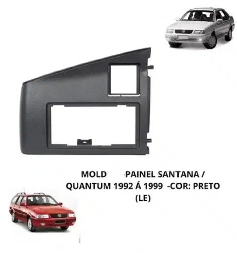 Moldura Lateral Esquerda do Painel - Volkswagen Santana / Quantum (1991 a 1997)