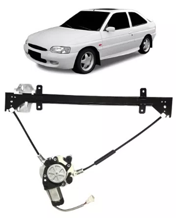 Maquina de Vidro Eletrico Dianteira Esquerda Ford Escort Zetec 1997 2003