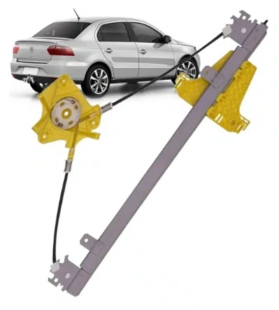 Maquina de Vidro Eletrica Lado Direito (Passageiro) - VW Gol e Voyage