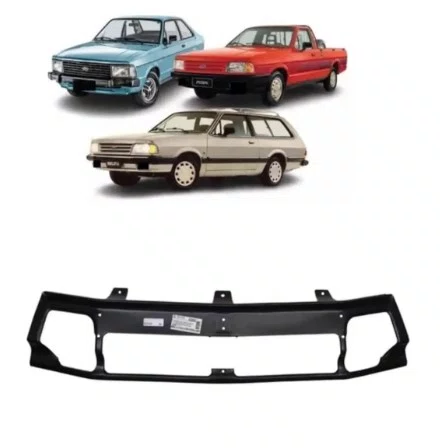Painel Inferior Ford Pampa com Furo para Farol de Milha  Calha Frontal