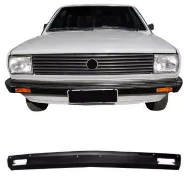 Para-choque Dianteiro Preto (Lamina Fina) - VW Gol G1 (1980 a 1986)