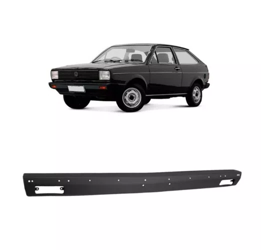 Para-choque Dianteiro Preto (Lamina Fina) - VW Gol G1 (1980 a 1986)