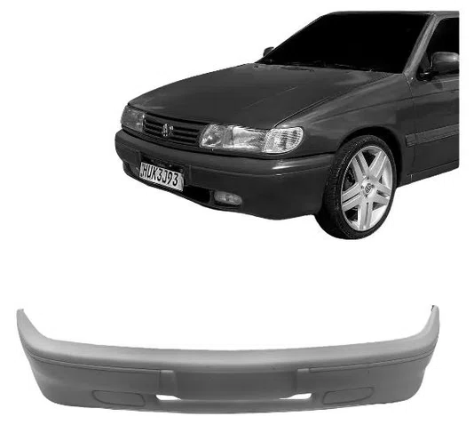 Para-Choque Dianteiro VW Logus (1993 a 1996)  Cinza Claro