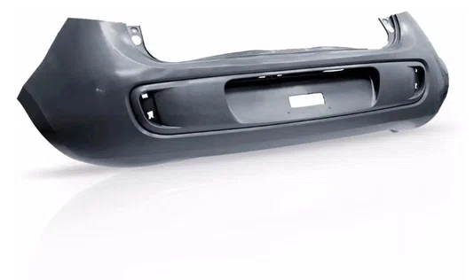 Para-choque Traseiro Cinza - Fiat Novo Palio G5 (2012 em diante)