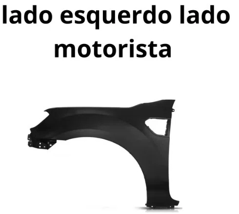 Para-lama Dianteiro Esquerdo Ford Ranger 2013-2016